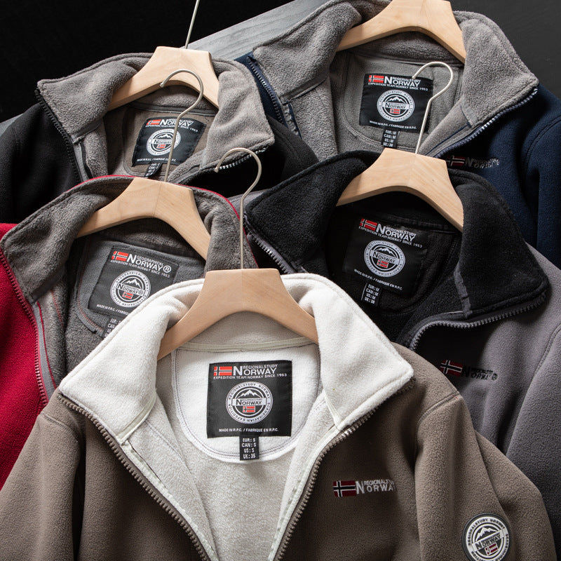 👻Double-Layer Fleece Hooded Jacket (50% OFF＆Free Shipping)
