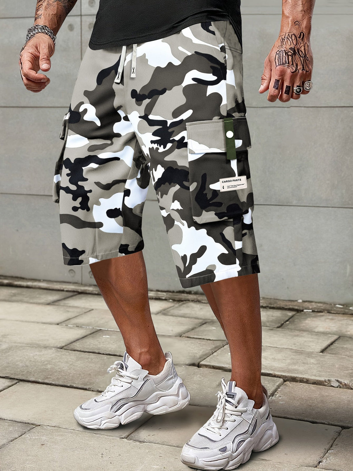 😀⏳LAST DAY SALE 50% OFF !!📢Men's Casual Drawstring Capri Cargo Pants-Buy 2 Get Free Shipping Today!