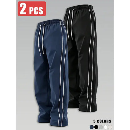 👻Men's Casual Athletic Long Pants, Quick-Drying Polyester