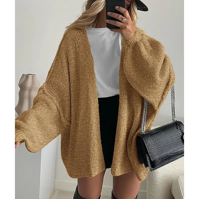Fiskold  Oversized Cardigan Sweater for Women