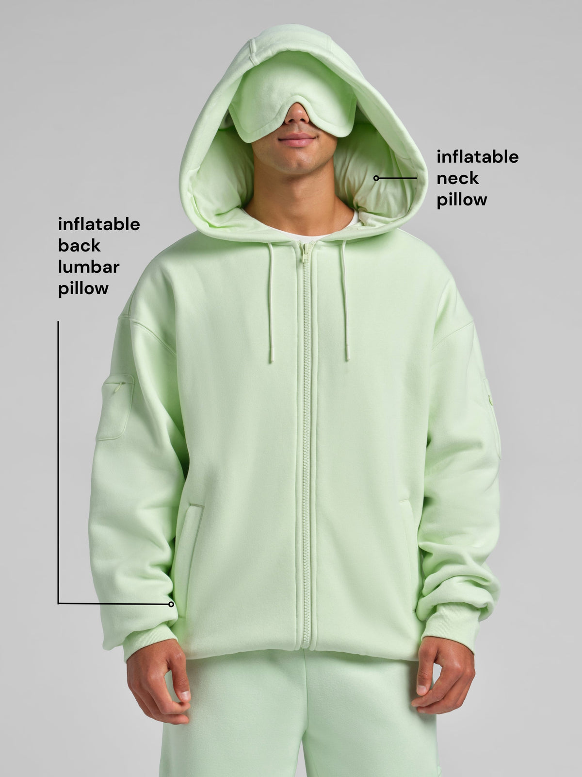 🍟Inflate Zip Hoodie
