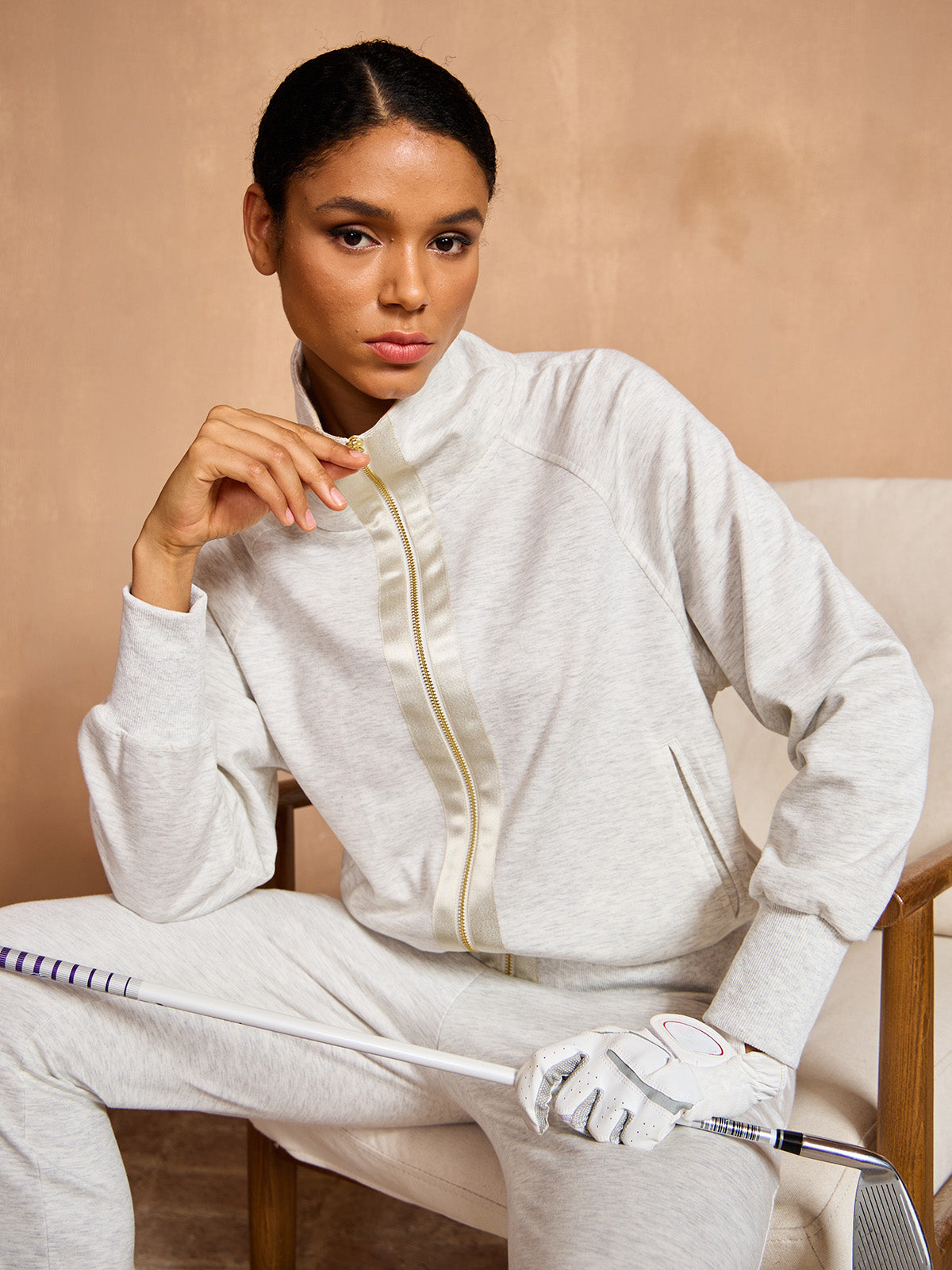👻UltraSoft Long Sleeve Trimmed Jacket
