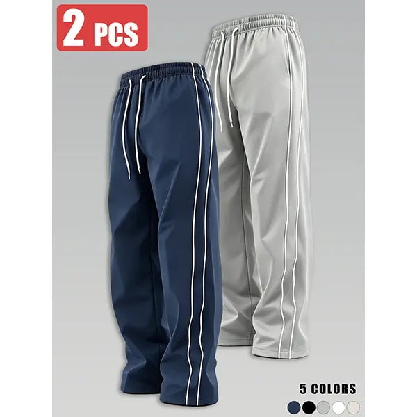 👻Men's Casual Athletic Long Pants, Quick-Drying Polyester