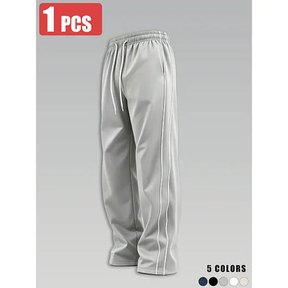 👻Men's Casual Athletic Long Pants, Quick-Drying Polyester