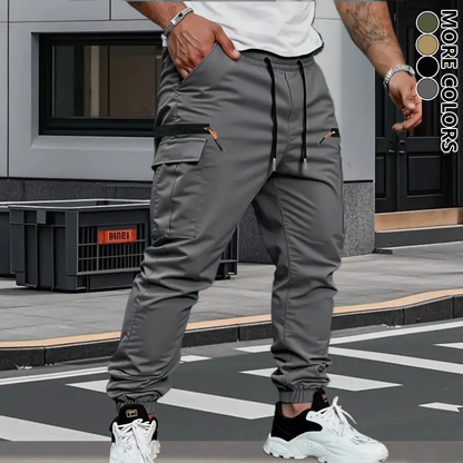 😀Men's Stretch Terry Cargo Pants – Casual Retro Fit | All-Season Daily Wear