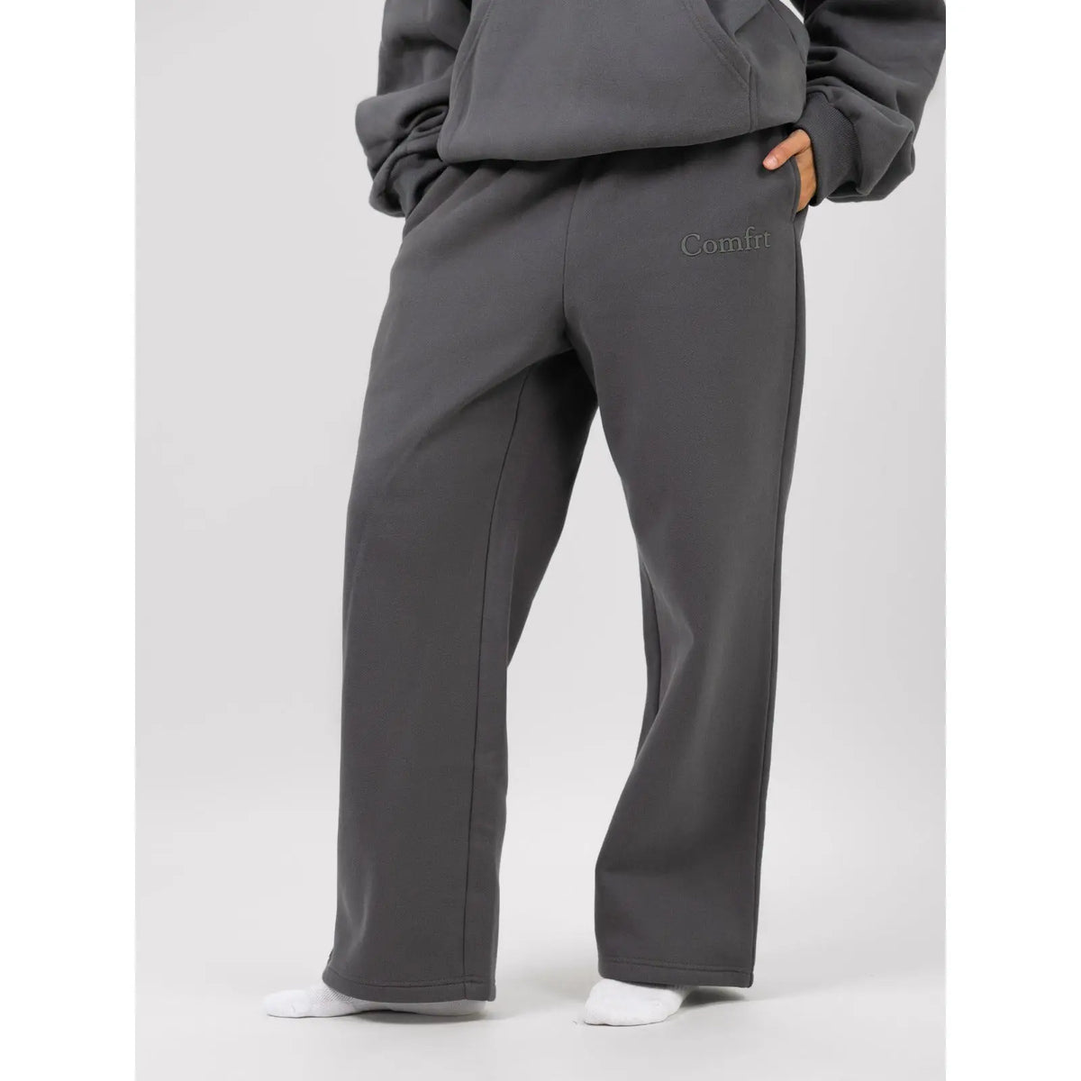 Minimalist Straight Leg Sweatpants for Women