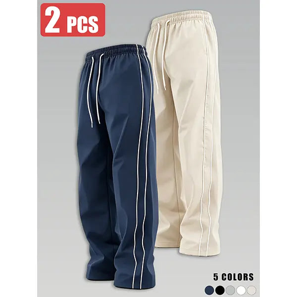 👻Men's Casual Athletic Long Pants, Quick-Drying Polyester