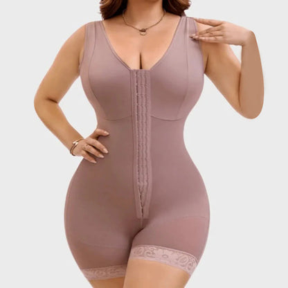 ✨HOT SALE 49% OFF✨50K+ SOLD:Colombianas Shapewear for Women Tummy Control Full Shapewear Butt Lifter with Zipper Crotch
