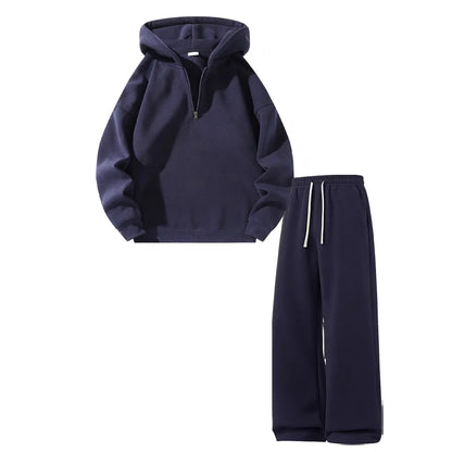 👻Men's Vintage Knitted Tracksuit Set, Fitted