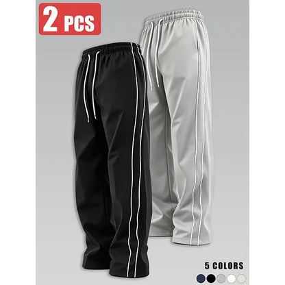 👻Men's Casual Athletic Long Pants, Quick-Drying Polyester