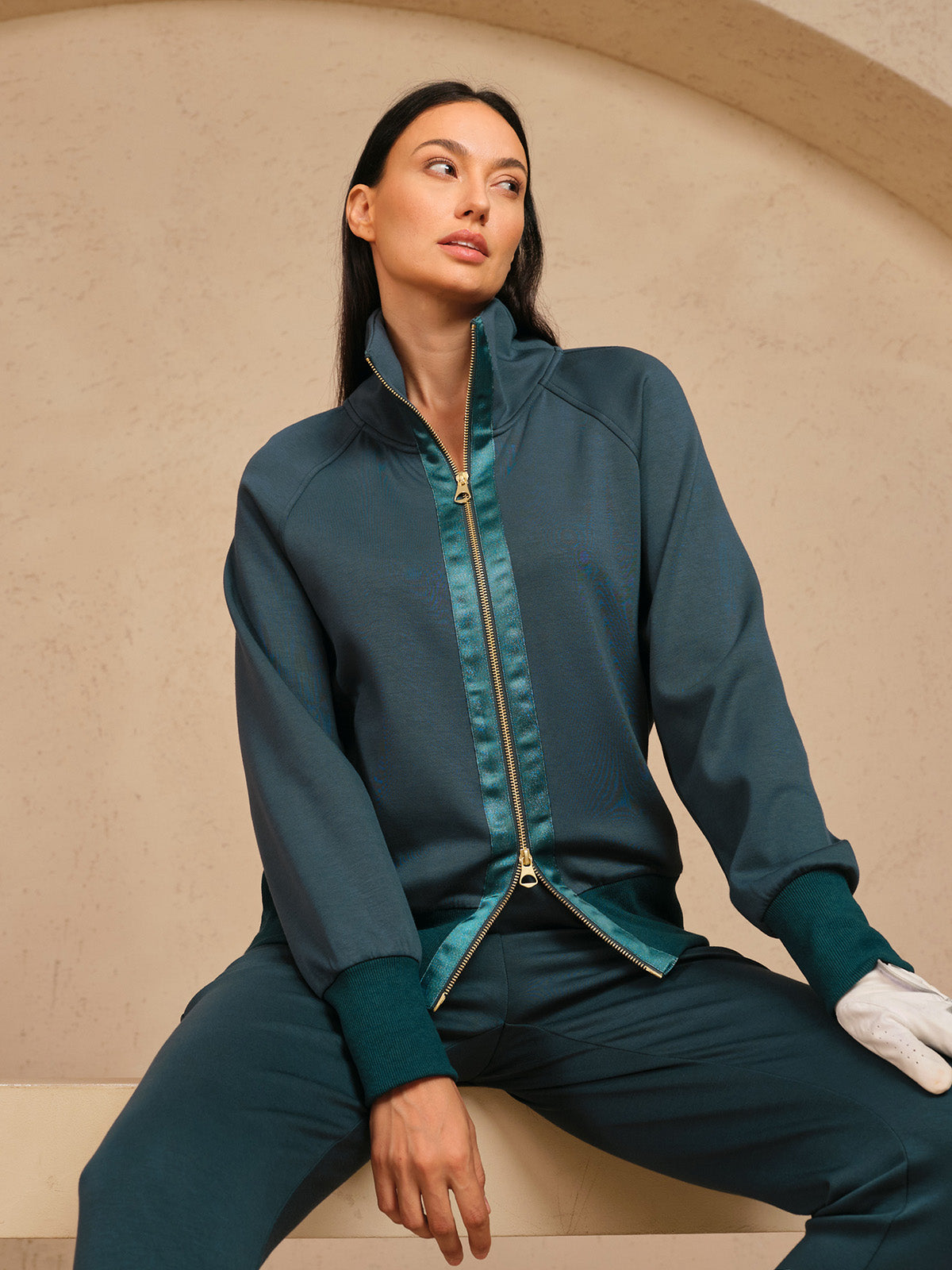 👻UltraSoft Long Sleeve Trimmed Jacket