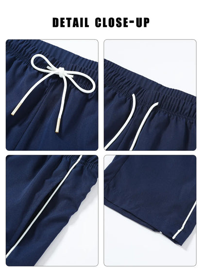 👻Men's Casual Athletic Long Pants, Quick-Drying Polyester