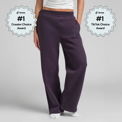 Minimalist Straight Leg Sweatpants for Women