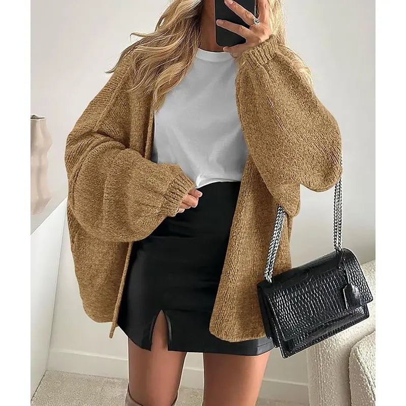 Fiskold  Oversized Cardigan Sweater for Women
