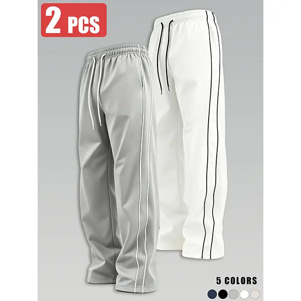 👻Men's Casual Athletic Long Pants, Quick-Drying Polyester