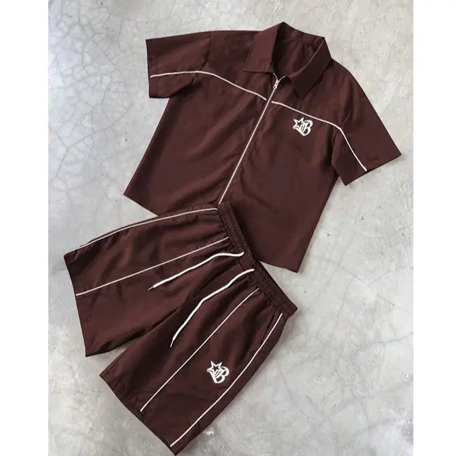 👻Men's Star Print 3-Piece Streetwear Set