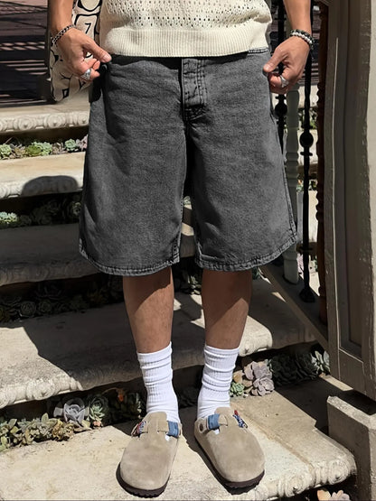 Men's Denim Shorts Regular Fit Casual Summer