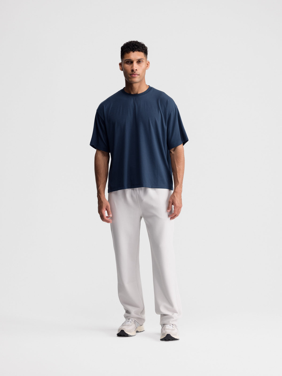 🍟Cropped Oversized Athletic Tee