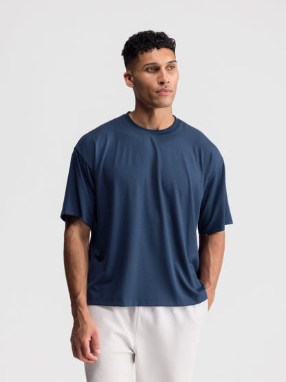 🍟Cropped Oversized Athletic Tee