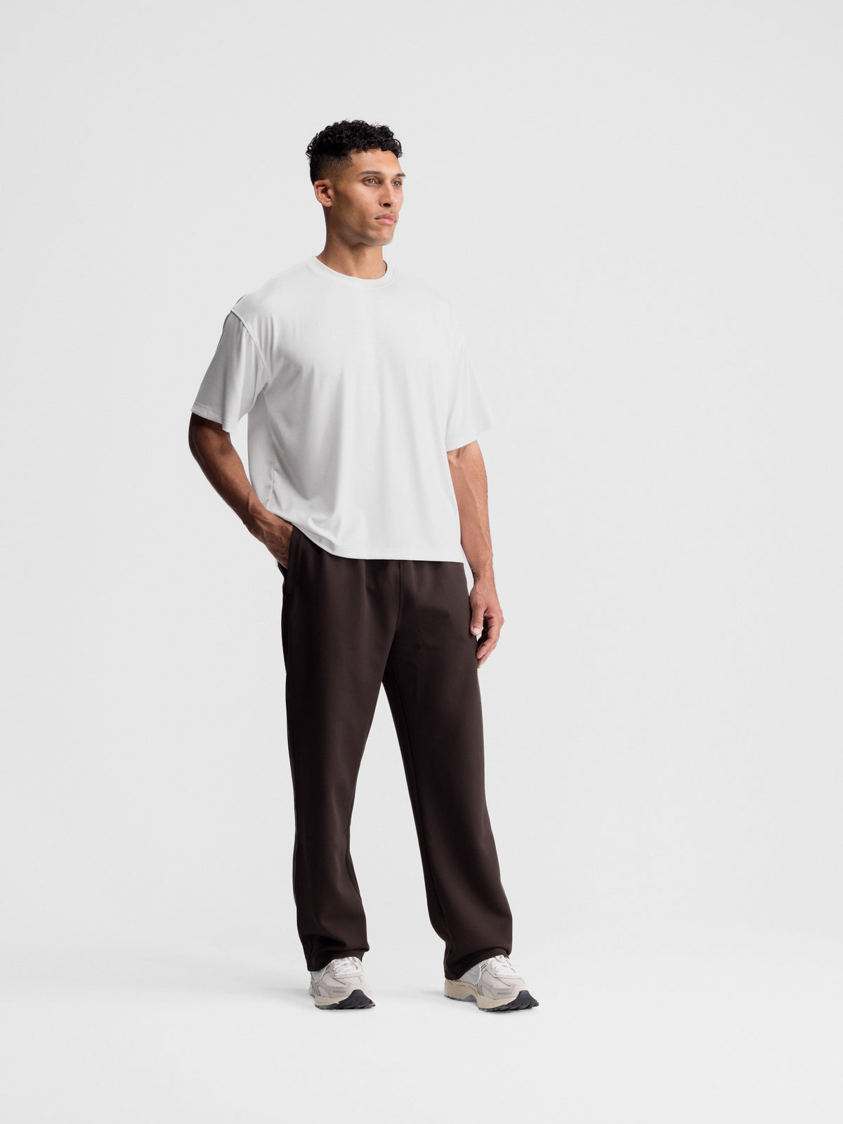 🍟Cropped Oversized Athletic Tee