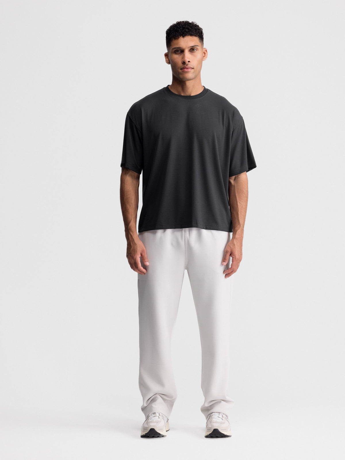 🍟Cropped Oversized Athletic Tee