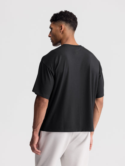 🍟Cropped Oversized Athletic Tee