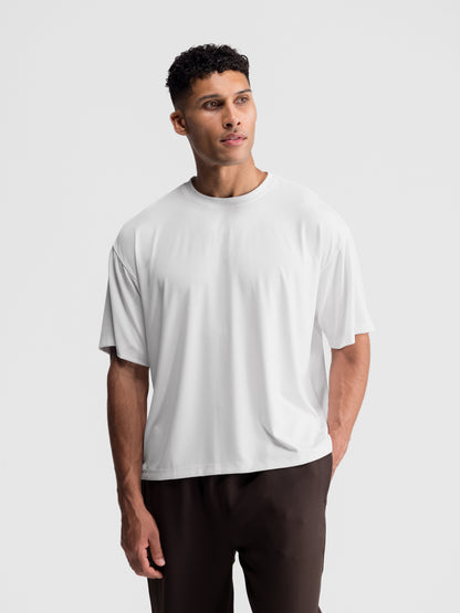🍟Cropped Oversized Athletic Tee