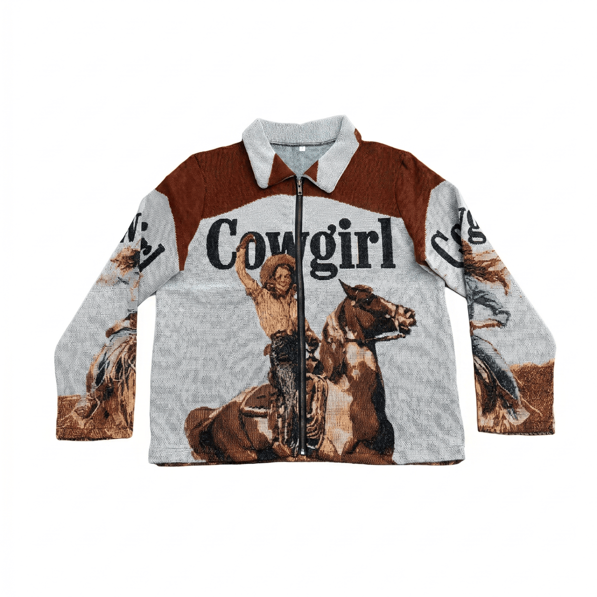 👻COWGIRL TAPESTRY JACKET