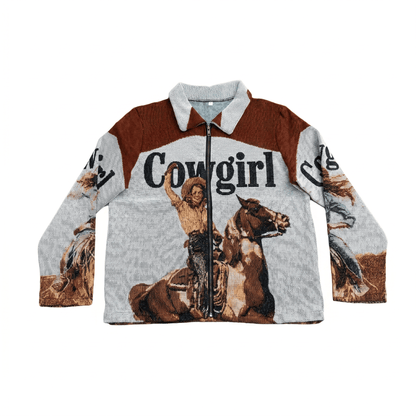 👻COWGIRL TAPESTRY JACKET