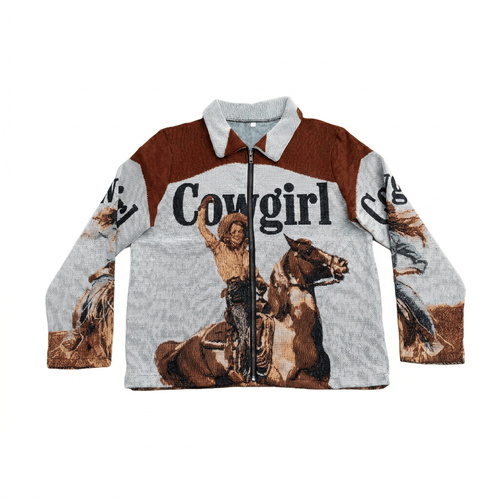 👻COWGIRL TAPESTRY JACKET