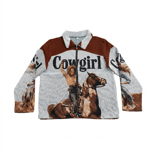 👻COWGIRL TAPESTRY JACKET