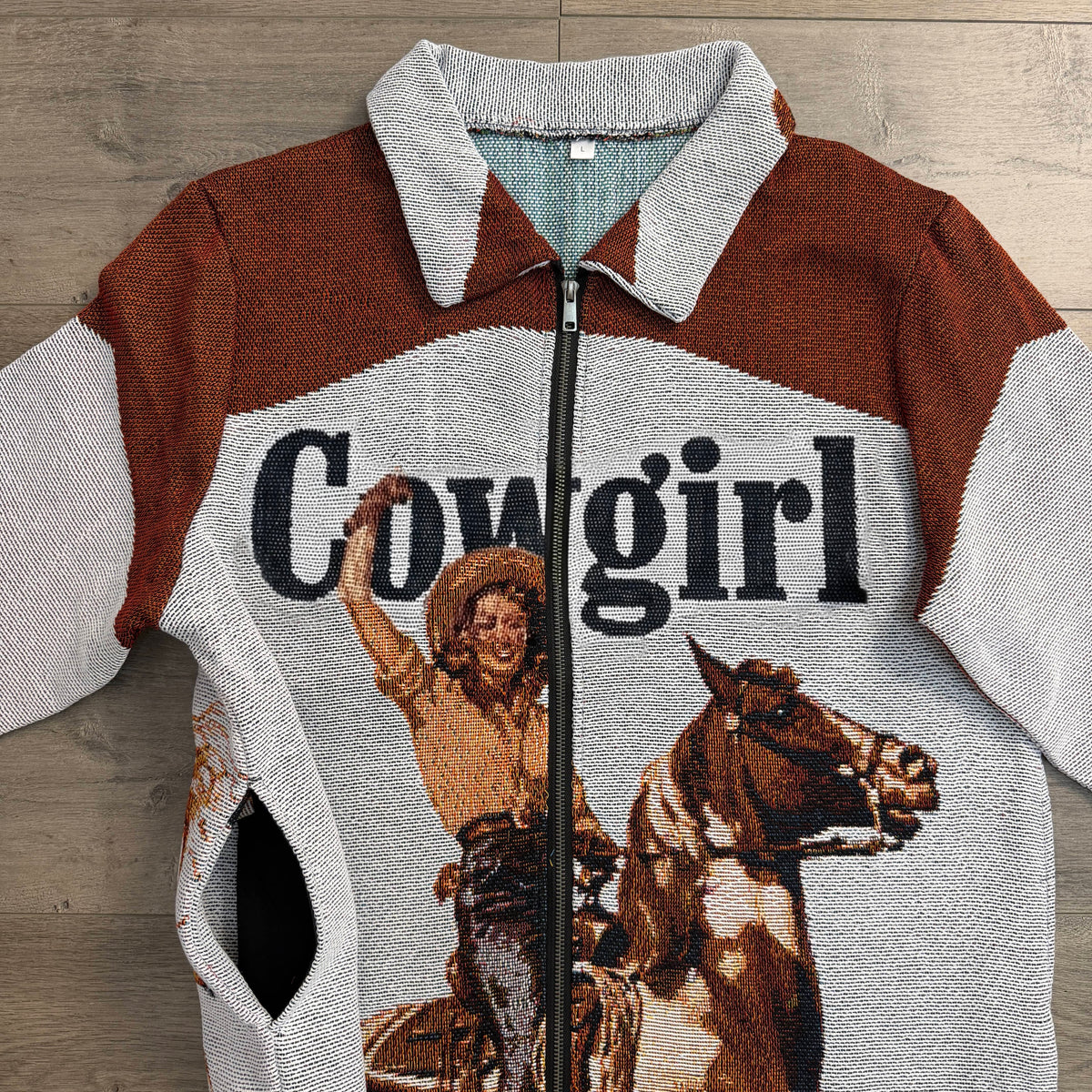 👻COWGIRL TAPESTRY JACKET