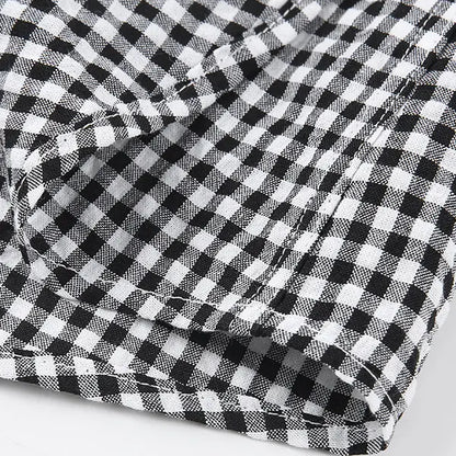 👻Men's Plaid Long Sleeve Button Shirt 3PCS