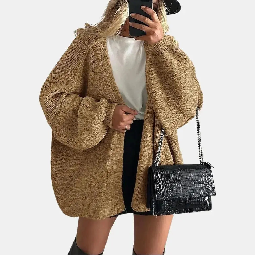 Fiskold  Oversized Cardigan Sweater for Women