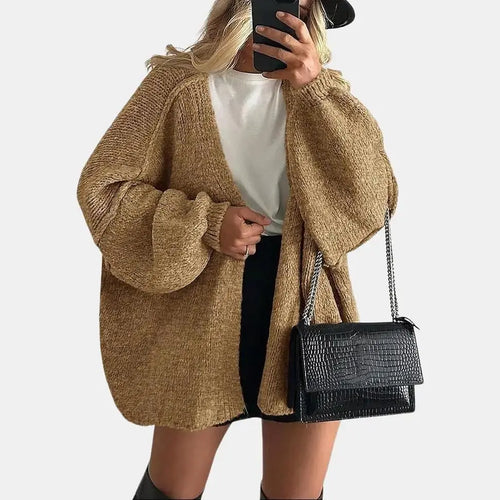 Fiskold  Oversized Cardigan Sweater for Women