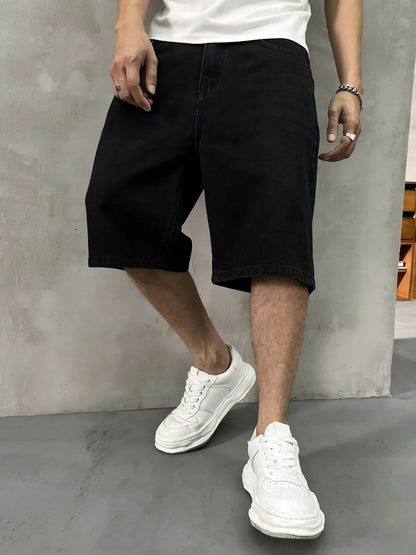 Men's Denim Shorts Regular Fit Casual Summer