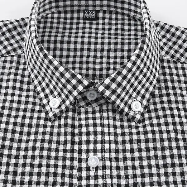 👻Men's Plaid Long Sleeve Button Shirt 3PCS
