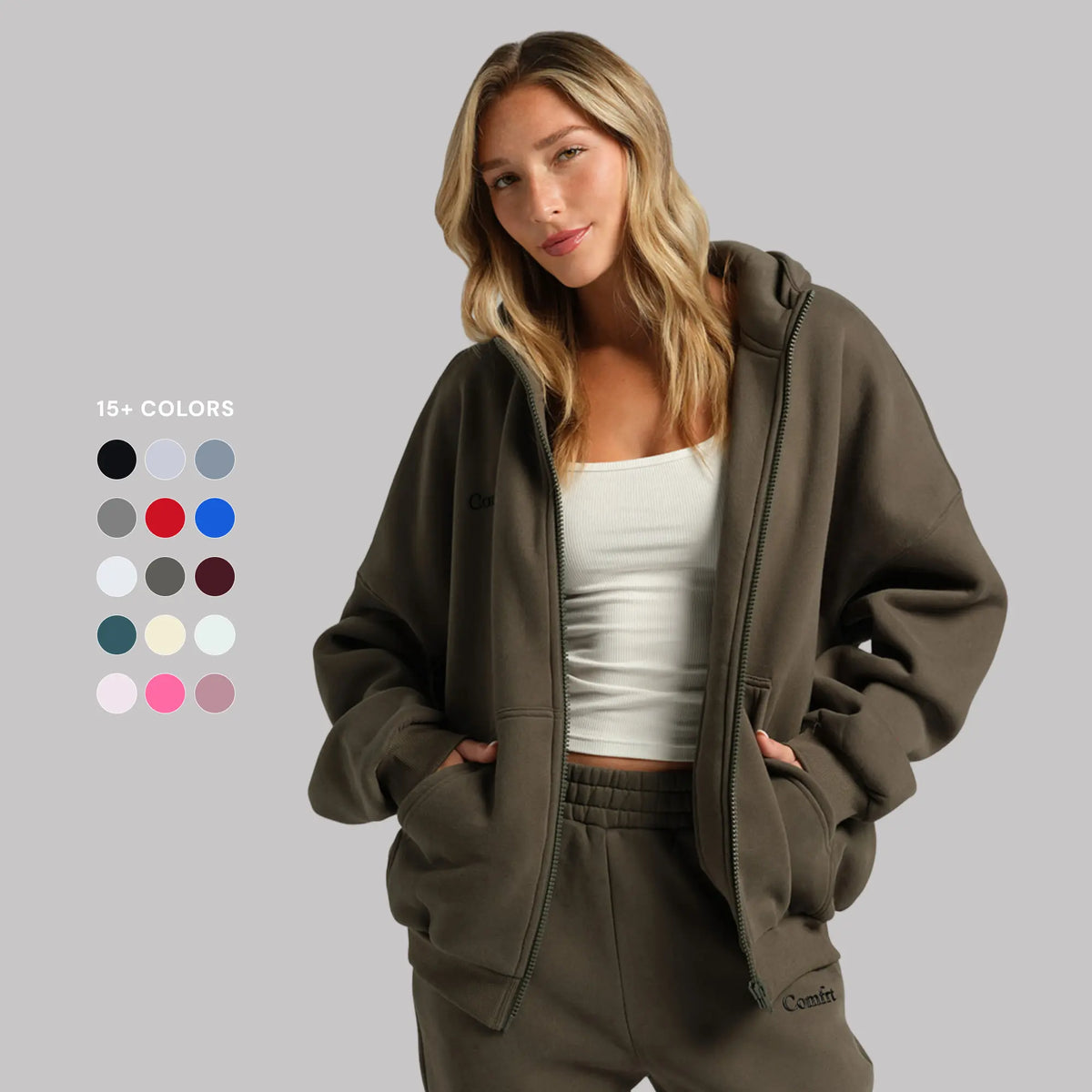 Comfrt Cloud Zip Hoodie Mega Heavyweight