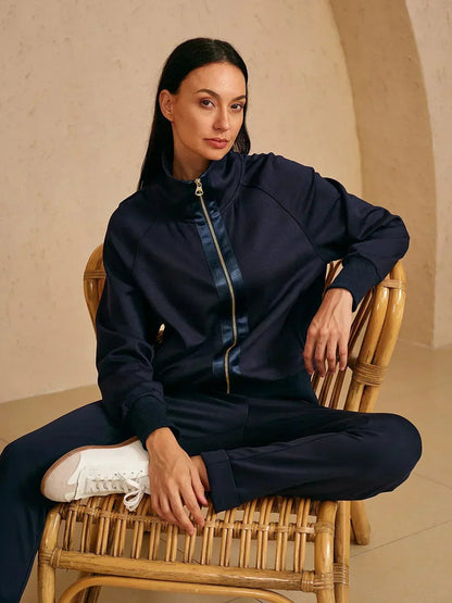 👻UltraSoft Long Sleeve Trimmed Jacket