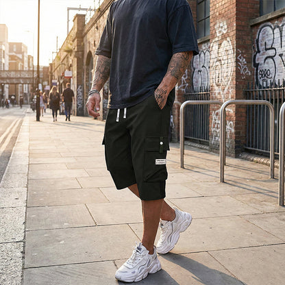 😀⏳LAST DAY SALE 50% OFF !!📢Men's Casual Drawstring Capri Cargo Pants-Buy 2 Get Free Shipping Today!