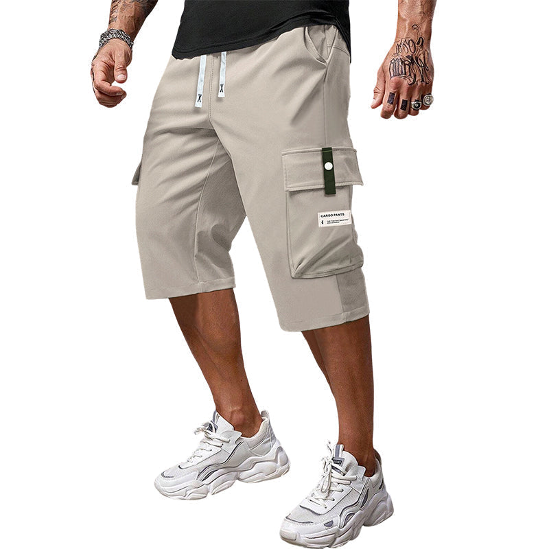 😀⏳LAST DAY SALE 50% OFF !!📢Men's Casual Drawstring Capri Cargo Pants-Buy 2 Get Free Shipping Today!