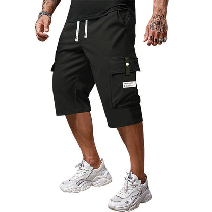 😀⏳LAST DAY SALE 50% OFF !!📢Men's Casual Drawstring Capri Cargo Pants-Buy 2 Get Free Shipping Today!