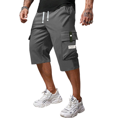 😀⏳LAST DAY SALE 50% OFF !!📢Men's Casual Drawstring Capri Cargo Pants-Buy 2 Get Free Shipping Today!