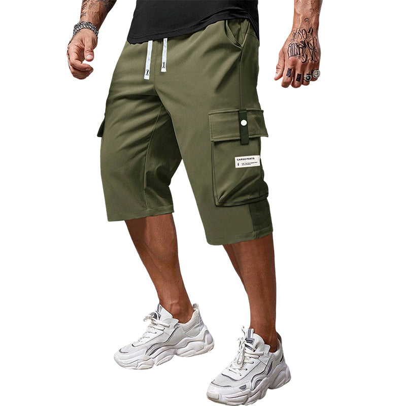 😀⏳LAST DAY SALE 50% OFF !!📢Men's Casual Drawstring Capri Cargo Pants-Buy 2 Get Free Shipping Today!