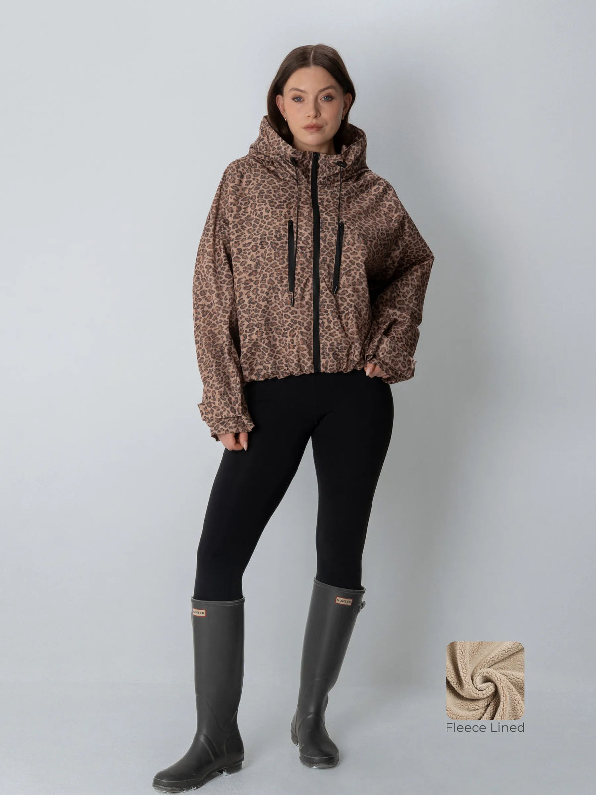 🍟One Size Short Oversized Rain Jacket