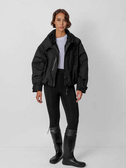 🍟One Size Short Oversized Rain Jacket