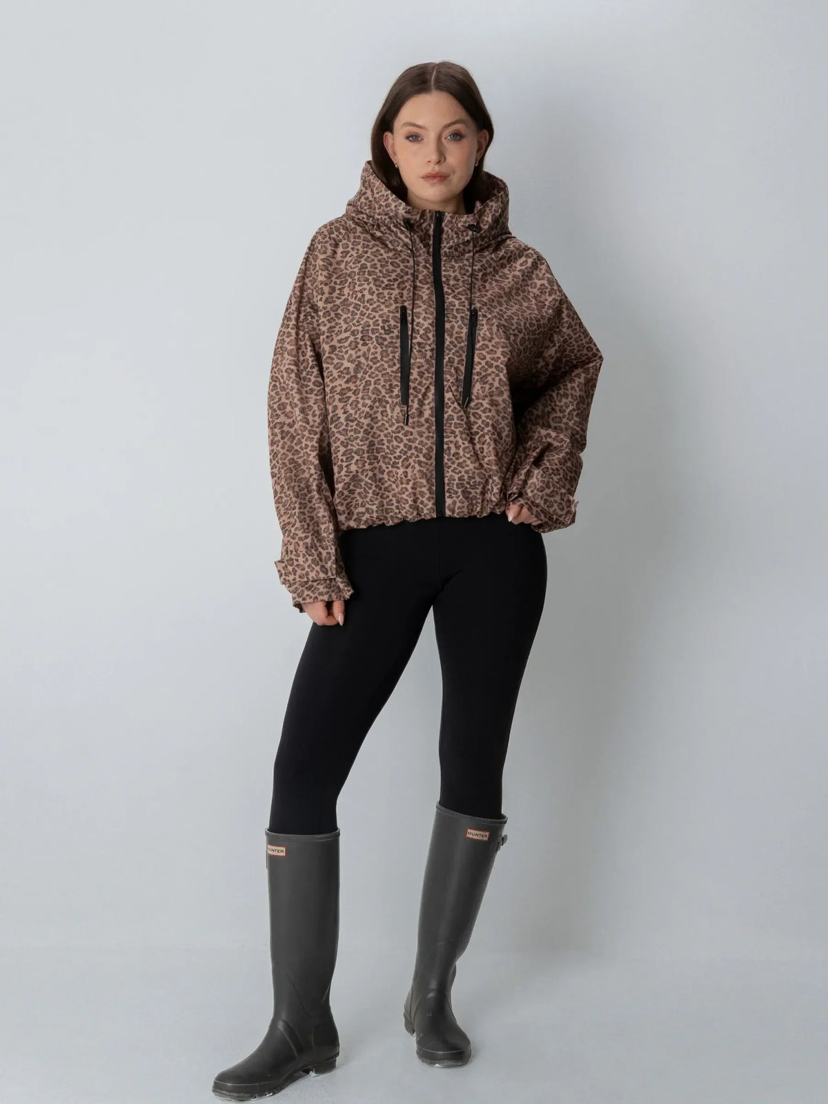 🍟One Size Short Oversized Rain Jacket