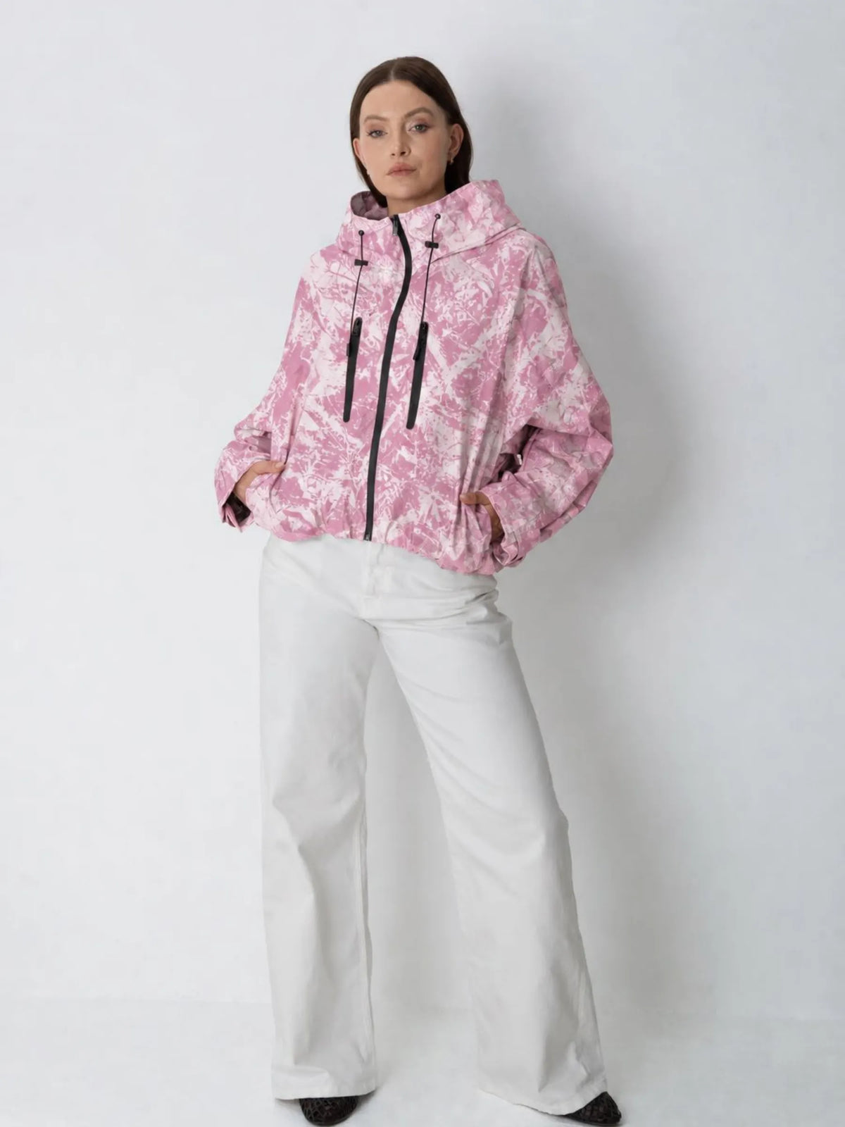 🍟One Size Short Oversized Rain Jacket