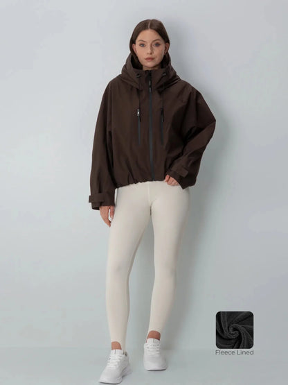 🍟One Size Short Oversized Rain Jacket