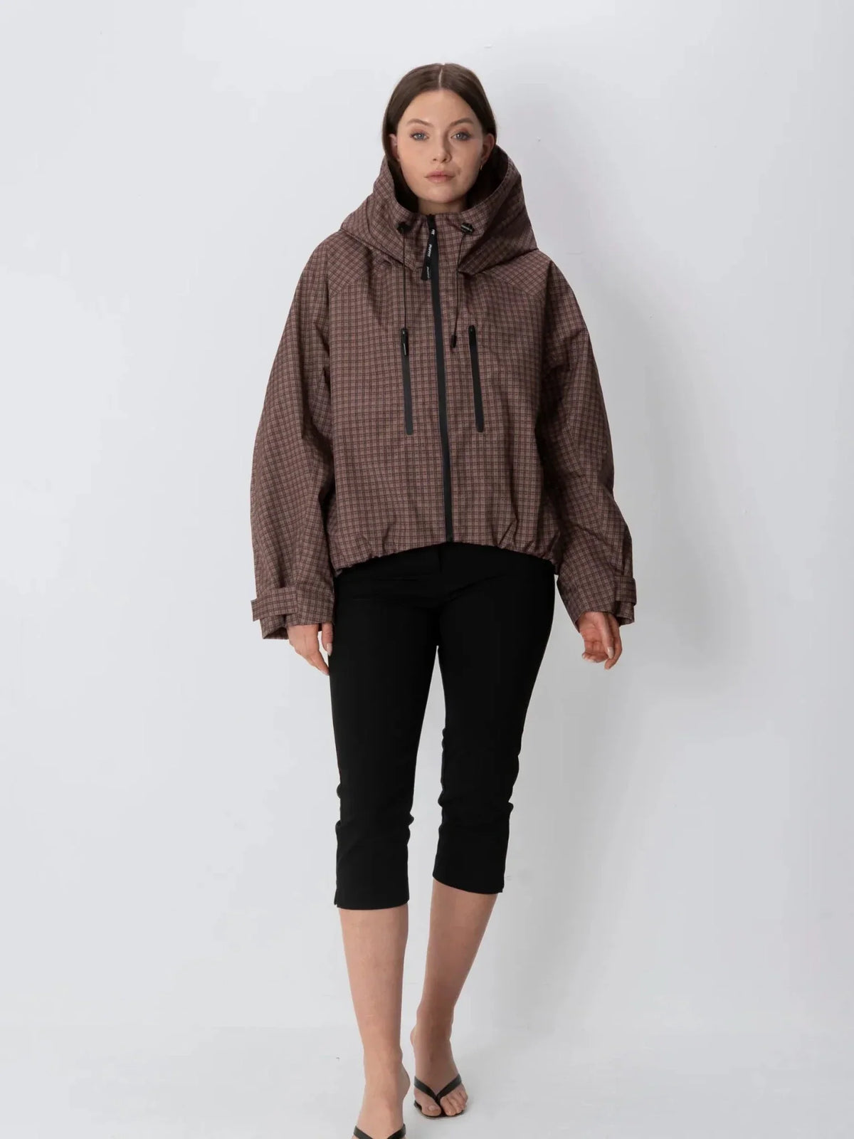 🍟One Size Short Oversized Rain Jacket